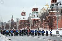 Winter Moscow Bike Parade 2018