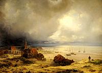 The Coast of Scheveningen (1844)