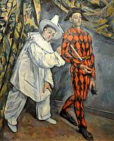 Pierrot and Harlequin [Mardi-Gras] (1888-1890)