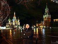 On Festive Red Square Before Christmas