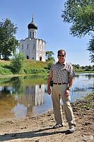 At the Ancient White Stone Cathedral on the River Nerl