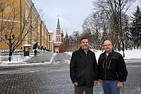 At the grounds of Moscow Kremlin