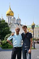 On the Ivan the Great Square of Moscow Kremlin