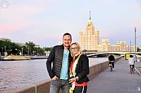 At Raushskaya Embankment in Sweet Light