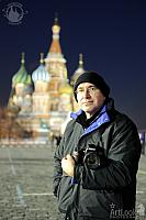 With Beloved Camera at Red Square