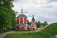Uspenskaya Church and Earthen Rampart in Spring