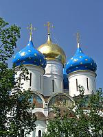 Blue and Golden Domes of Assumption (Sergiev Posad)