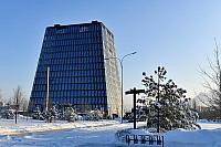 Skolkovo Business Center Matrex (Matryoshka) – Winter Scenery