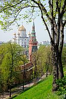 Christ the Savior's Cathedral and Kremlin Towers