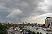 Moscow Under Stormy Clouds