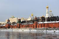 Architectural Ensemble of Moscow Kremlin. December 2013