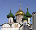 Domes of Savior’s Transfiguration Cathedral (Suzdal)