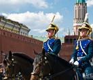Cavalry Guards and Kremlin Towers