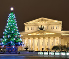 Bolshoi Theater before Christmas