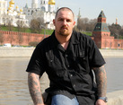 On the bank of Moscow-River