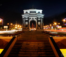 In The Glory of Lights - Triumphal Arch at Night