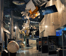 In New Exhibition Hall of Memorial Museum of Cosmonautics