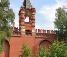 Tsarskaya Tower Framed by