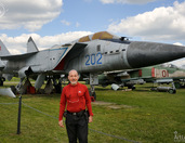 In front of MiG-31 in Monino Air Force Museum