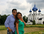 Portrait with Magnificent Nativity Cathedral of Suzdal Kremlin
