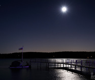 Moonlight on the Istra Reservoir - Avantel Club Istra